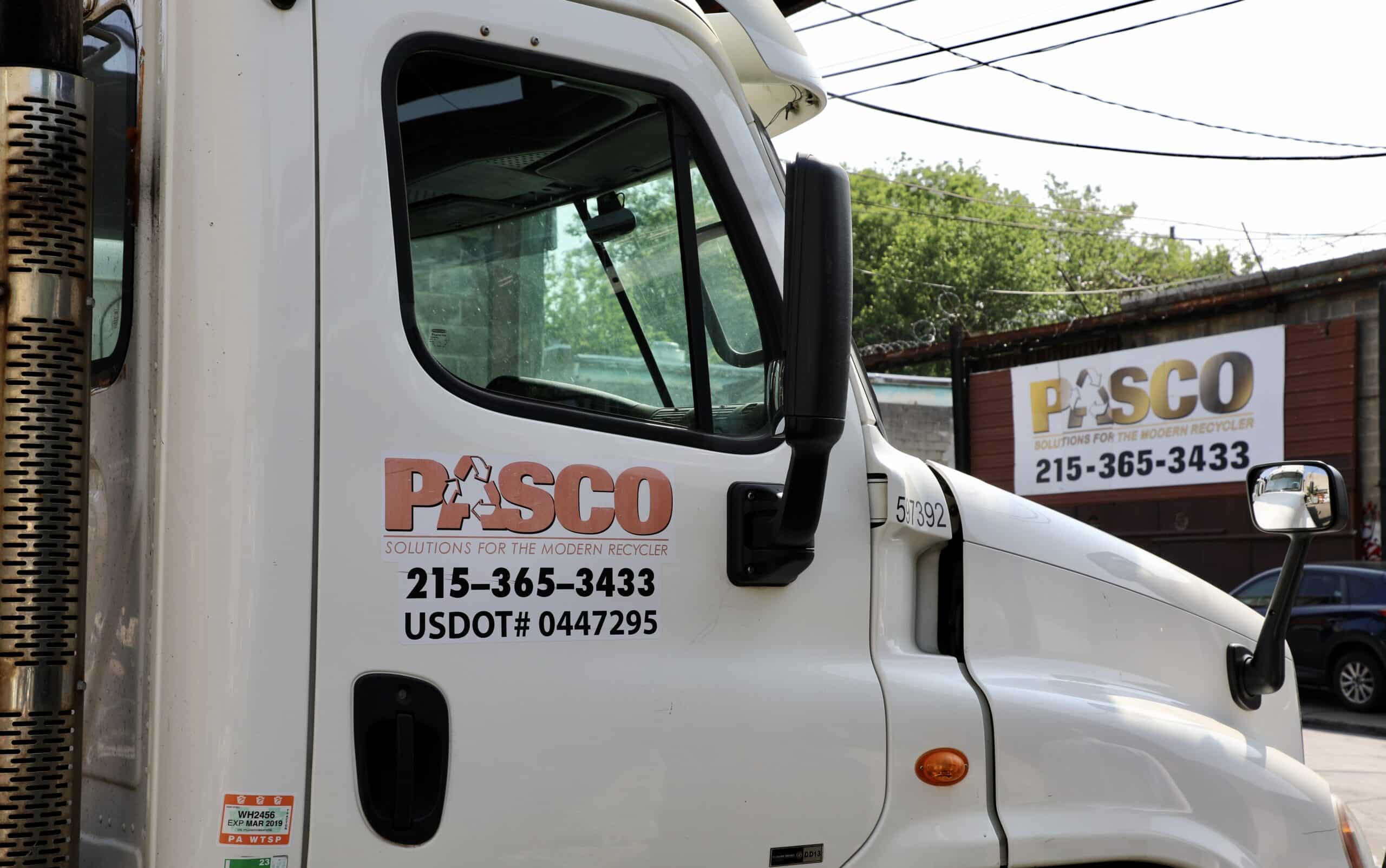 Pasco cab of truck